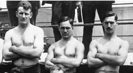 1924 Olympic wrestling team Harry Steele Perry Martter