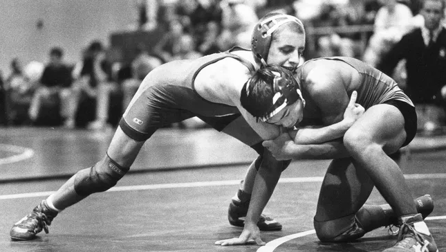 Willie Wineberg wrestling