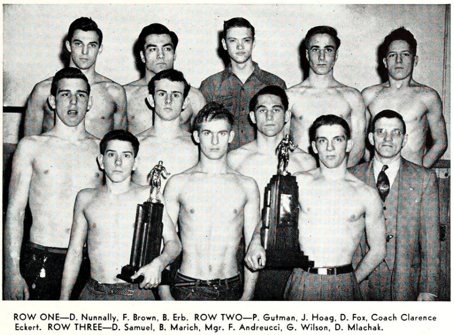 1949 Euclid Shore State Champion Wrestling Team