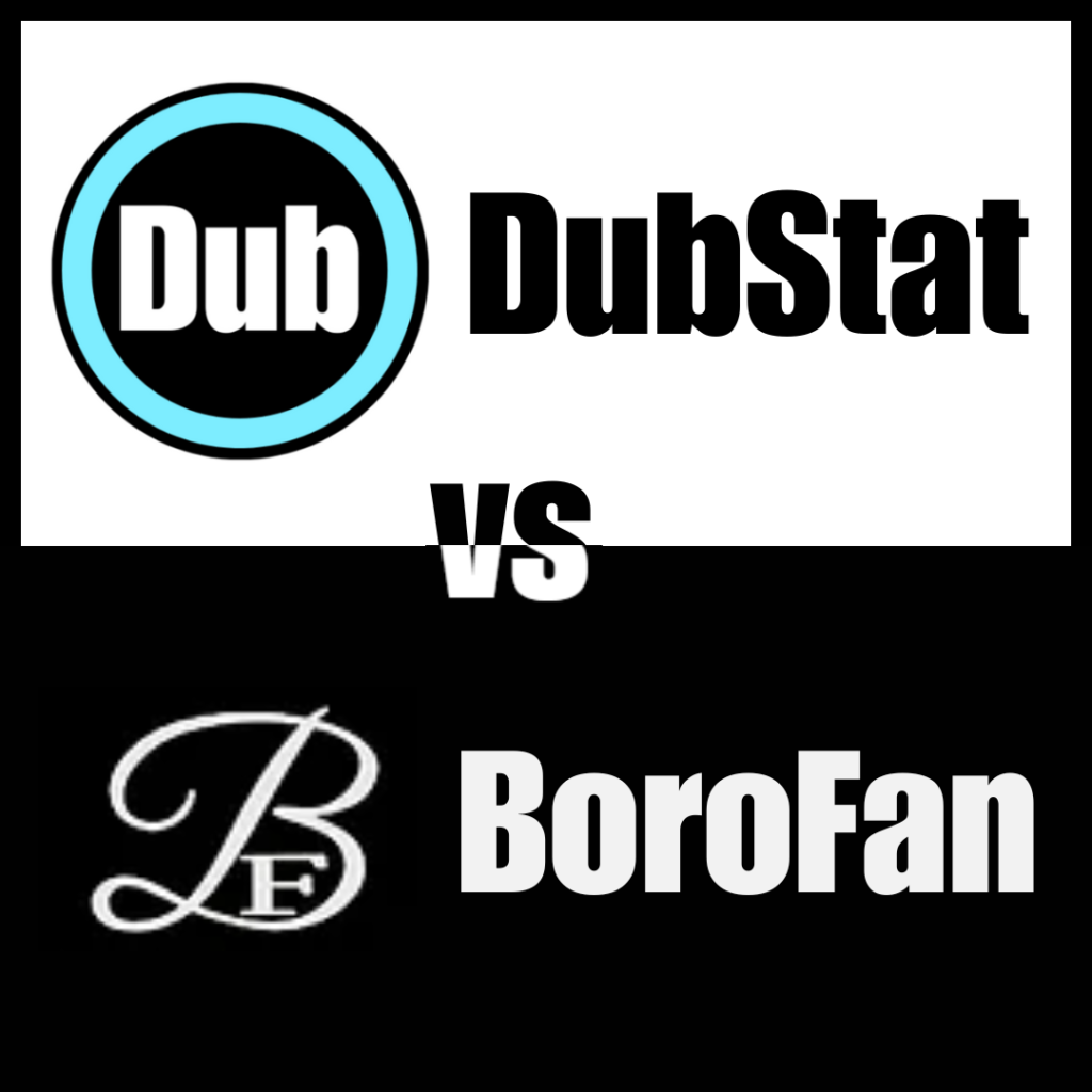 DubStat vs Borofan rankings