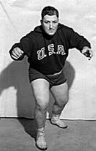 Bill Kerslake wrestling