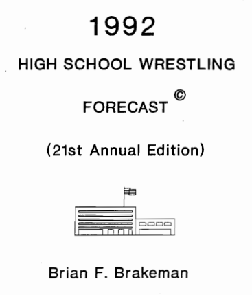 1992 Brakeman Report